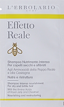 Shampoo für trockenes und sprödes Haar - L'Erbolario Real Effect Shampoo Intense Nourishment (Probe)  — Bild N1