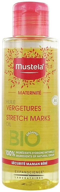 Parfümfreies Körperöl gegen Dehnungsstreifen - Mustela Maternity Stretch Marks Oil Fragrance-Free
