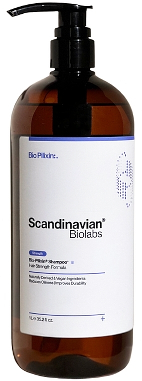 Haarshampoo - Scandinavian Biolabs Strenght Bio-Pilixin Shampoo+ — Bild N1