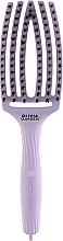 Düfte, Parfümerie und Kosmetik Haarbürste lila - Olivia Garden Fingerbrush Bloom Lavender