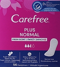 Düfte, Parfümerie und Kosmetik Slipeinlagen mit Frischeduft 56 St. - Carefree Plus Original Fresh Scent