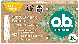 Düfte, Parfümerie und Kosmetik Tampons Normal 16 St. - O.b. Organic Normal
