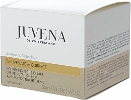 Pflegende Nachtcreme für normale bis trockene Haut - Juvena Rejuvenate & Correct Nourishing Night Cream — Bild N2