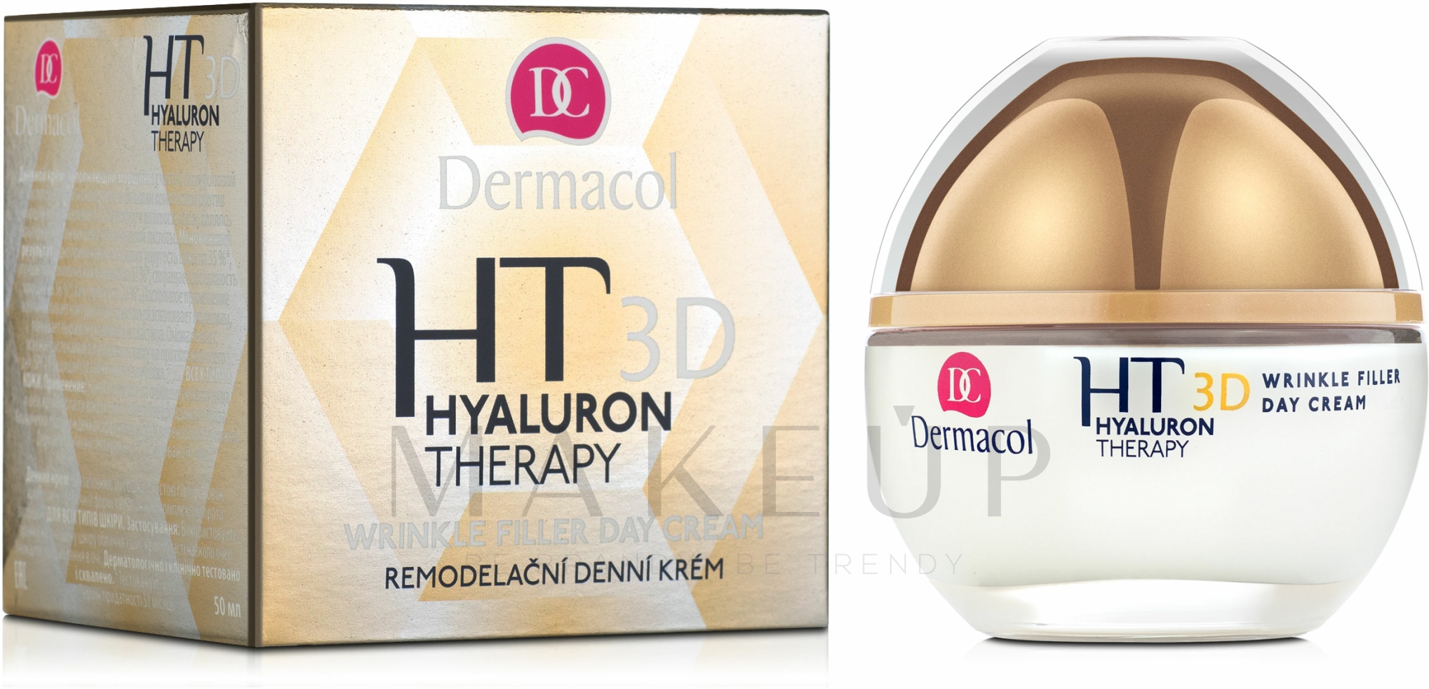 Tagescreme mit Hyaluronsäure - Dermacol Hyaluron Therapy 3D Wrinkle Day Filler Cream — Bild 50 ml