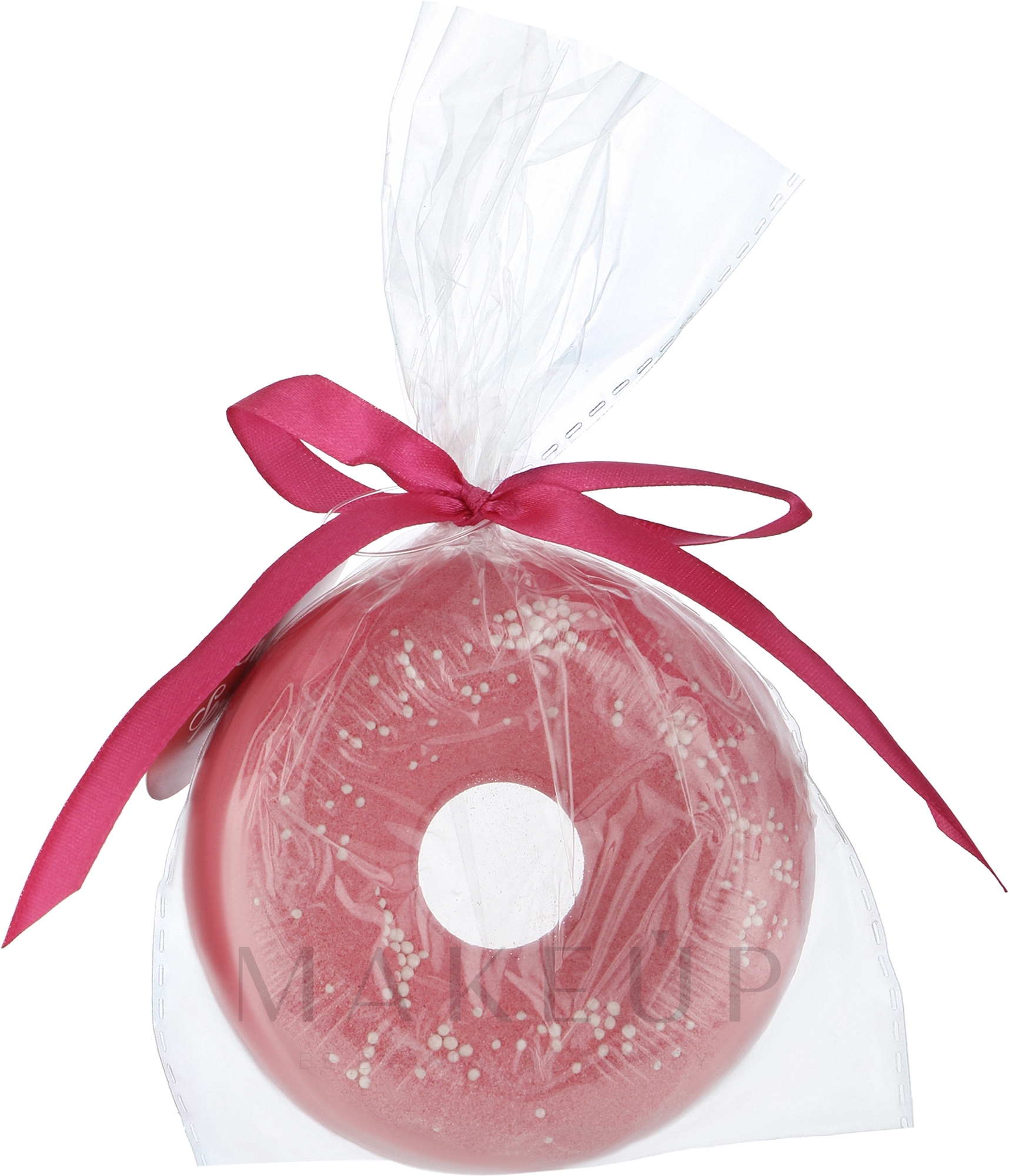 Badebombe Donut - I Heart Revolution Cherry Sprinkle Donut Bath Fizzer — Bild 150 g