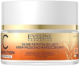 Revitalisierende Anti-Falten Gesichtscreme mit Vitamin C 40+ - Eveline Cosmetics C Perfection Revitalizing Anti-Wrinkle Cream — Bild N2