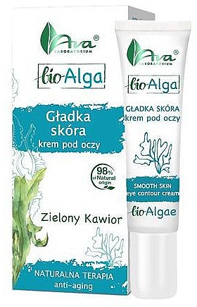 Glättende Augenkonturcreme mit grünem Kaviar - Ava Laboratorium Bio Alga Smooth Skin Eye Countour Cream — Bild N2