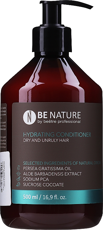 Feuchtigkeitsspendender Conditioner für trockenes und widerspenstiges Haar - Beetre BeNature Hydrating Conditioner — Bild N1
