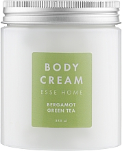 Düfte, Parfümerie und Kosmetik Körpercreme mit Bergamotte und grünem Tee - Esse Home Body Cream Bergamot Green Tea