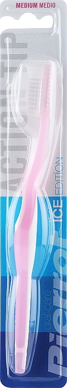 Zahnbürste mittel rosa - Pierrot Action Tip Medium — Bild N1