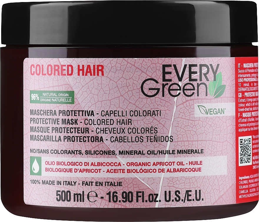 Erholungsmaske für coloriertes Haar - EveryGreen Colored Hair Restorative Mask — Bild N5
