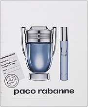 Düfte, Parfümerie und Kosmetik Paco Rabanne Invictus - Duftset (Eau de Toilette 100ml + Eau de Toilette 20ml)