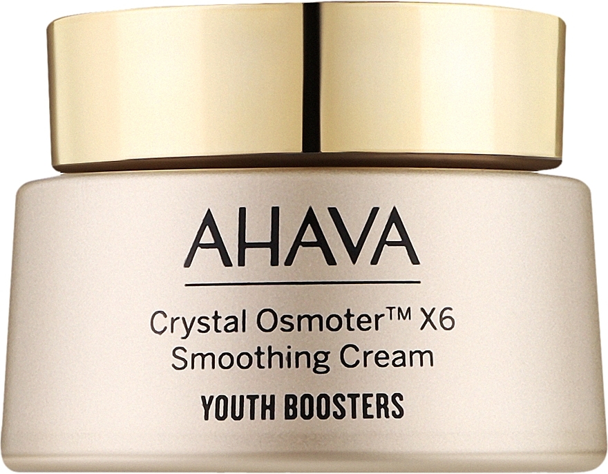 Glättende Gesichtscreme - Ahava Crystal Osmoter X6 Smoothing Cream — Bild N1
