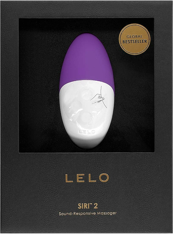 Schallwellen-Vibrator violett - Lelo Siri 2 Purple — Bild N1