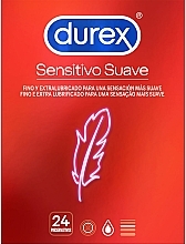 Düfte, Parfümerie und Kosmetik Kondome 24 St. - Durex Sensitive Soft Condoms