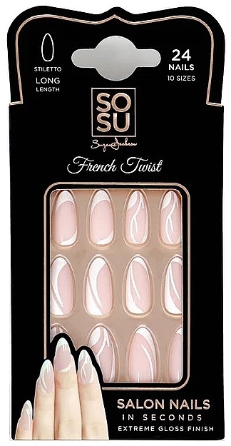 Falsche Nägel - Sosu by SJ Salon Nails In Seconds French Twist — Bild N1