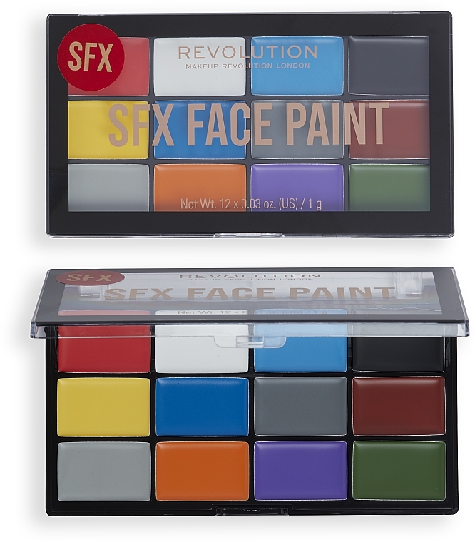 Makeup Revolution Creator SFX Face Paint Palette - Makeup Revolution Creator SFX Face Paint Palette — Bild N2