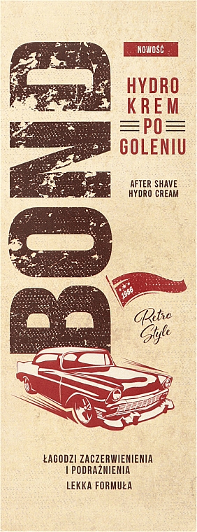 Feuchtigkeitsspendende After Shave Creme - Bond Retro Style After Shave Hydro Cream — Bild N2