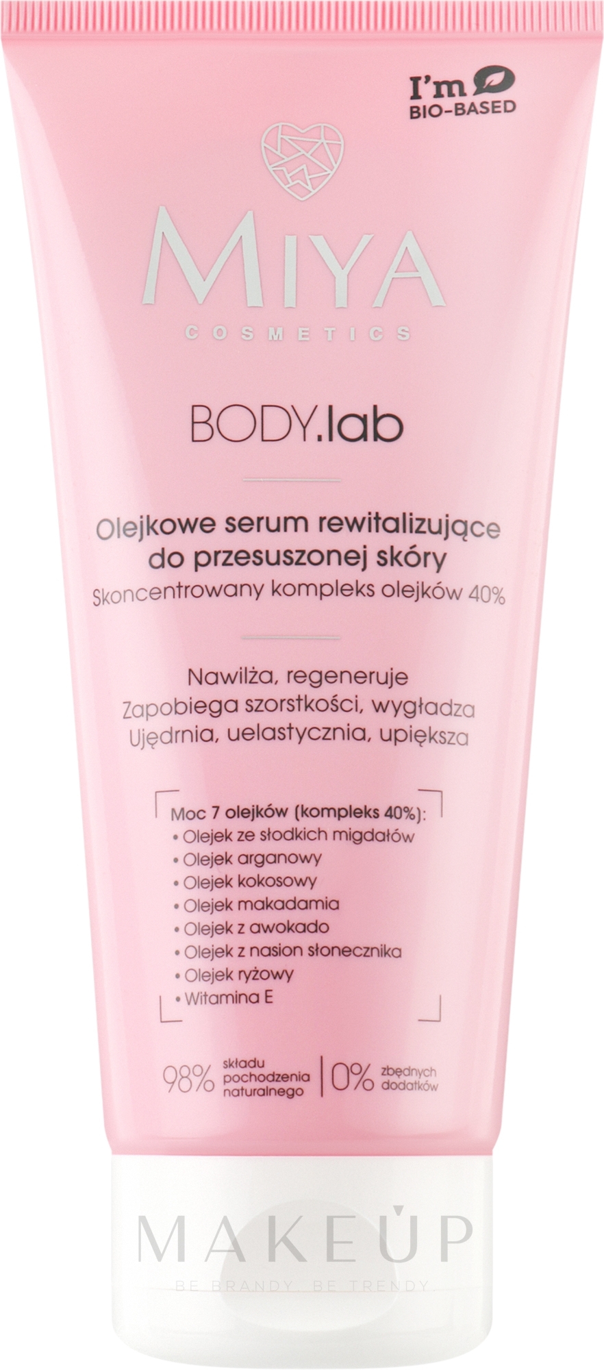 Revitalisierendes Serum für trockene Körperhaut - Miya Cosmetics Body Lab Oil Revitalizing Serum For Dry Skin — Bild 200 ml