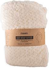 Düfte, Parfümerie und Kosmetik Turban-Handtuch zum Haartrocknen Vanille - Mohani Microfiber Hair Towel White