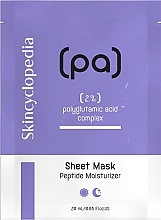 Düfte, Parfümerie und Kosmetik Gesichtsmaske mit Polyglutaminsäure - Skincyclopedia Sheet Mask 