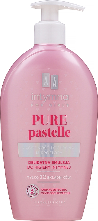 Intimpflege-Emulsion mit Milchsäure für Mädchen - AA Cosmetics Intymna For Girls — Bild N3