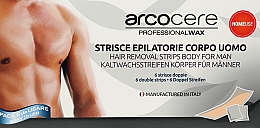Düfte, Parfümerie und Kosmetik Doppelte Enthaarungsstreifen für die Männer - Arcocere Deepline Hair-Removing Strips For Man