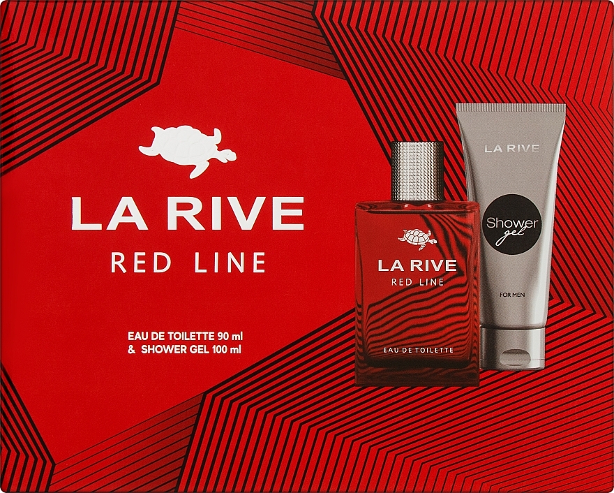 La Rive Red Line - Duftset (Eau de Toilette 90ml + Duschgel 100ml) — Bild N1