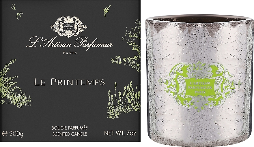 L'Artisan Parfumeur Le Printemps - Duftkerze im Glas "Ein ruhiger und stiller Ort" — Bild N2