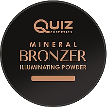 Puder-Bronzer für das Gesicht - Quiz Cosmetics Mineral Powder Collection Bronzer — Bild N1