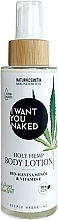 Düfte, Parfümerie und Kosmetik Körperlotion mit Hanföl - I Want You Naked Holy Hemp Body Lotion 