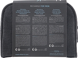 Düfte, Parfümerie und Kosmetik Set - Alma K. Recharge Travel Kit For Men (sh/gel/75ml + ash/balm/40ml + sh/balm/40ml bag)