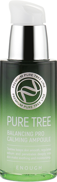 Gesichtsserum mit Teebaumextrakt - Enough Pure Tree Balancing Pro Calming Ampoule — Bild N2