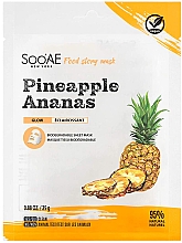 Düfte, Parfümerie und Kosmetik Gesichtsmaske mit Ananas - Soo’AE Pineapple Food Story Mask