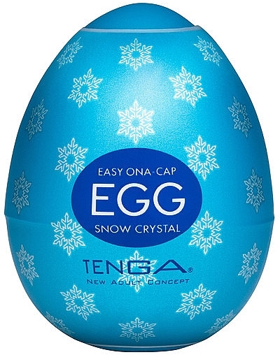 Einweg-Masturbator Ei - Tenga Egg Snow Crystal  — Bild N2