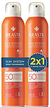 Düfte, Parfümerie und Kosmetik Set - Rilastil Sun System SPF50 (sun/spray/2x200ml)