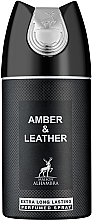 Düfte, Parfümerie und Kosmetik Alhambra Amber & Leather - Deospray