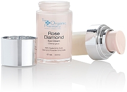 Augencreme - The Organic Pharmacy Rose Diamond Eye Cream — Bild N2