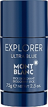 Düfte, Parfümerie und Kosmetik Montblanc Explorer Ultra Blue - Deostick