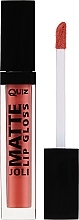 Düfte, Parfümerie und Kosmetik Matter Lipgloss - Quiz Cosmetics Joli Color Matte Lipgloss