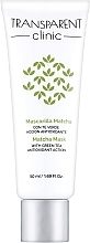 Düfte, Parfümerie und Kosmetik Anti-Aging Gesichtsmaske mit grünem Tee - Transparent Clinic Mascarilla Matcha
