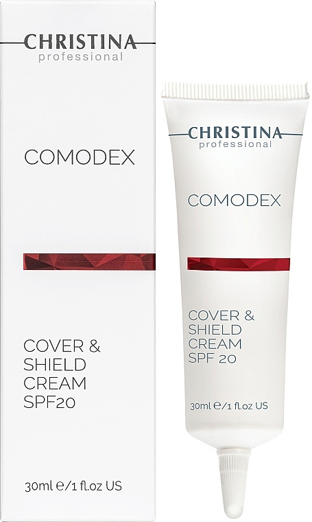 Abdeckcreme für fettige und Problemhaut - Christina Comodex Cover & Shield Cream SPF 20 — Bild N2