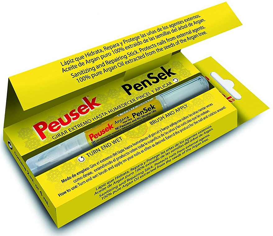 Nagelgel - Peusek Pensek Argan & Aloe Vera — Bild N2