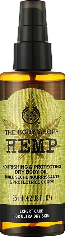 Öl für den Körper - The Body Shop Hemp Nourishing & Protecting Dry Body Oil — Bild N1