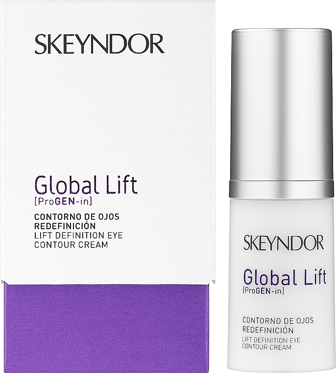 Straffende Augenkonturcreme mit Alaria-Algenextrakt - Skeyndor Lift Definition Eye Contour Cream — Bild N2