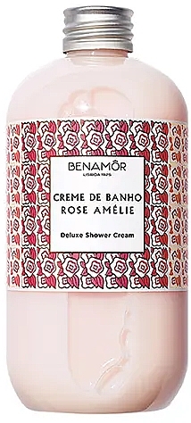 Duschcreme mit Rose - Benamor Rose Amelie Body Shower Cream  — Bild N1