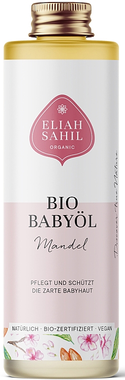 Bio-Mandelbutter für Kinder - Eliah Sahil Organic Almond Baby Oil — Bild N1