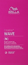 Haarpflegeset - Wella Professionals Creatine+ Wave (Haarlotion 75ml + Neutralizer 100ml + Haarbehandlung 30ml) — Bild N1