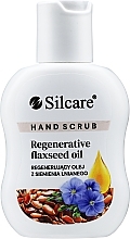 Düfte, Parfümerie und Kosmetik Handpeeling mit Leinsamenöl - Silcare Hand Scrub Regenerative Flaxseed Oil