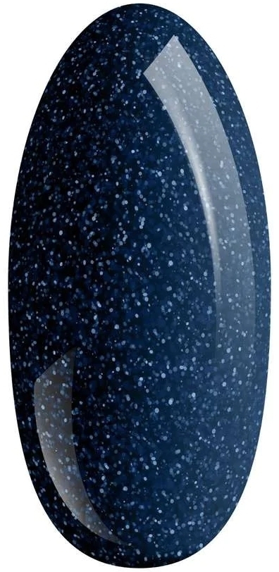 Nagelüberlack keine klebrige Schicht - Claresa Top Coat No Wipe — Bild Glitter Blue
